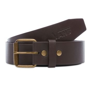 VANS HUNTER PU BELT, Dark Brown