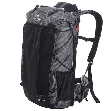 NATUREHIKE NH19BP095-09 trekový ultralight batoh 60+5l Nylon 420D 1160g