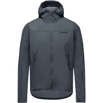GORE Fernflow Hooded Windbreaker Mens lab graphite