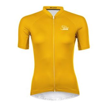 FORCE PURE LADY neck sleeve, yellow