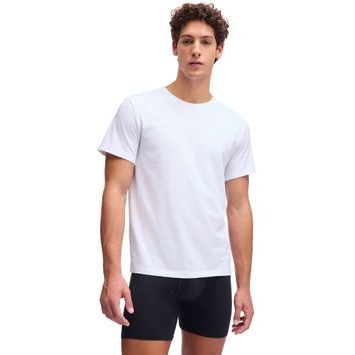 UNDER ARMOUR M UA Perf Cotton Crew Neck-2pk white