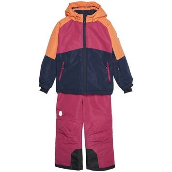 COLOR KIDS Ski Set - Colorblock, vivacious