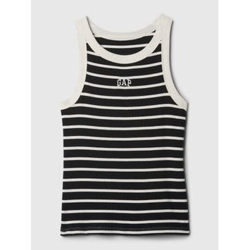 GAP 413149-04 Tílkový top s mini logem Černá