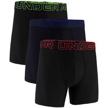 UNDER ARMOUR M UA Perf Tech 6in (3ks) černá