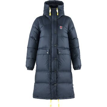 FJÄLLRÄVEN Expedition Long Down Parka W Navy