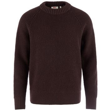 FJÄLLRÄVEN Övik Waffle Knit M Black Oak