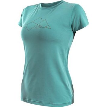 SENSOR COOLMAX TECH MOUNTAINS dámské triko kr.rukáv mint
