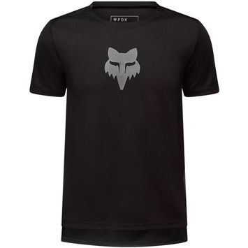 FOX Youth Ranger Ss Jersey Fox Head, black