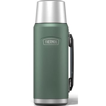 THERMOS Termoska na nápoje a jídlo s madlem 1,2l - smrkově zelená
