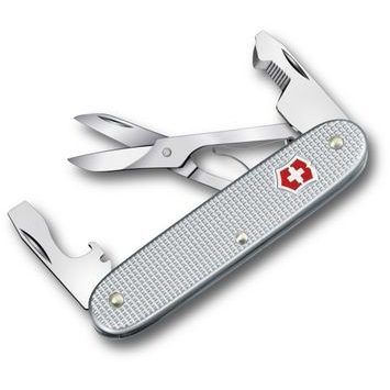 VICTORINOX Companion Slim Alox, 93 mm, stříbrný