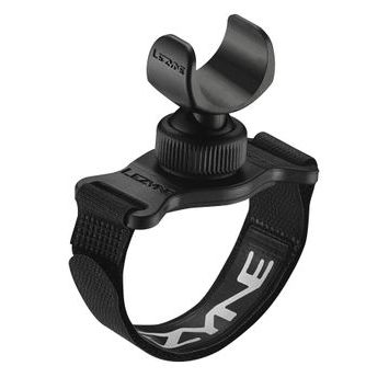 LEZYNE LED HELMET MOUNT - CM - MM BLACK