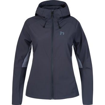 HANNAH AIRY HOODY polar night/grisaille
