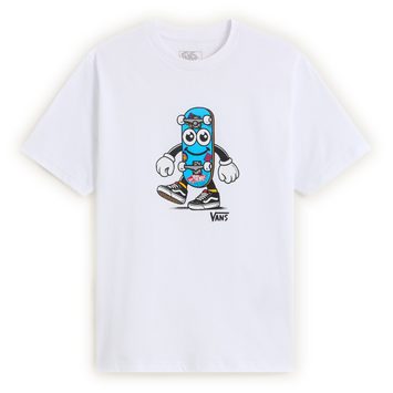 VANS LIL ROLLER TEE White
