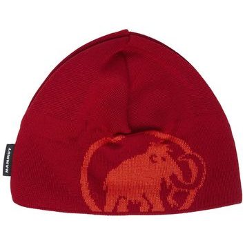 MAMMUT Tweak Beanie dark mammut red-mammut red