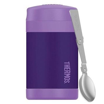 THERMOS Dětská termoska na jídlo s lžící 470 ml fialová