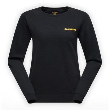 LA SPORTIVA Climbing on the Moon Sweatshirt W Nero/Giallo