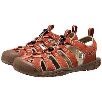 KEEN CLEARWATER CNX MEN burnt brick/safari
