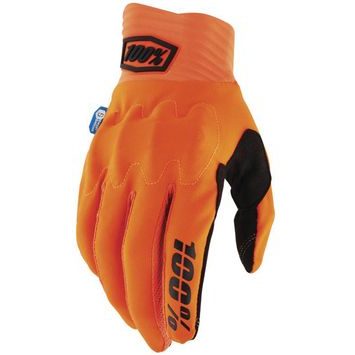 100% COGNITO SMART SHOCK Gloves Fluo Orange