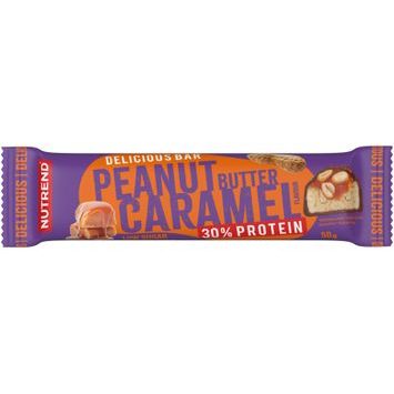 NUTREND Delicious Bar, tyčinka, 50 g araš máslo & karamel
