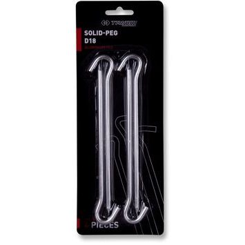 TRIMM SOLID-PEG - D18 silver- sada 4 ks
