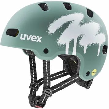 UVEX KID 4 STYLE MIPS SPRAY SAGE GREEN MATT 2026