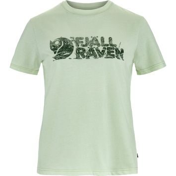 FJÄLLRÄVEN Lush Logo T-shirt W Soft Jade