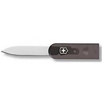 VICTORINOX Letter opener, black transparent
