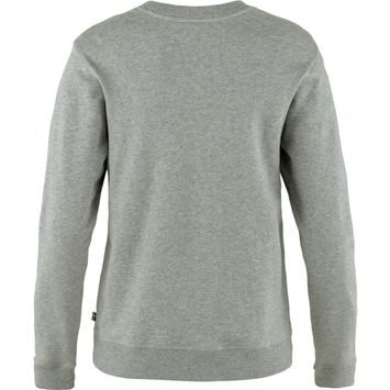 FJÄLLRÄVEN 1960 Logo Badge Sweater W, Grey-Melange