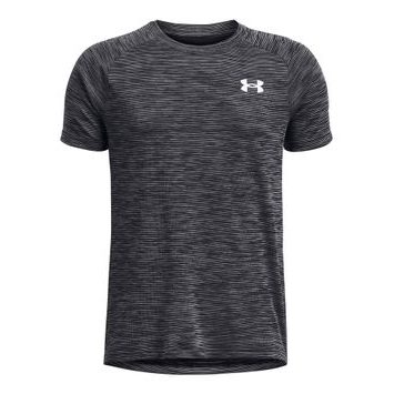 UNDER ARMOUR Tech Textured SS-BLK