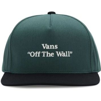 VANS QUOTED SNAPBACK BISTRO GREEN