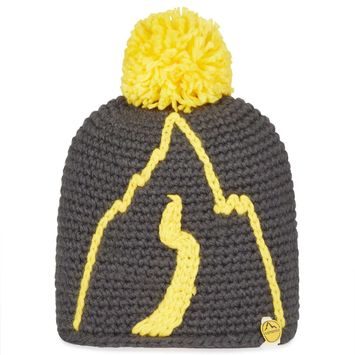 LA SPORTIVA Dorado Beanie, Carbon/Yellow