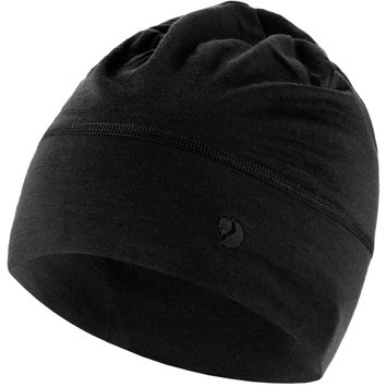 FJÄLLRÄVEN Abisko Lite Wool Beanie Black