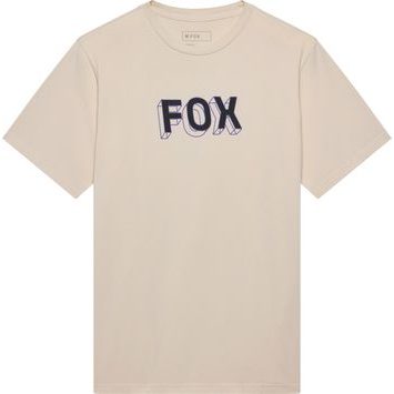 FOX Image Print 195 Original Ss Tee Chalk