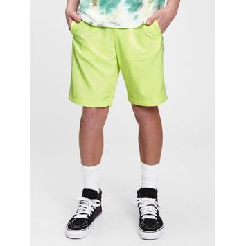GAP 682051-00 Teen kraťasy quick dry Zelená