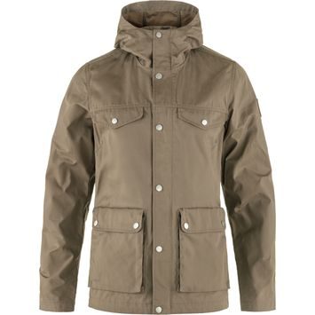 FJÄLLRÄVEN Greenland Jacket W Suede Brown