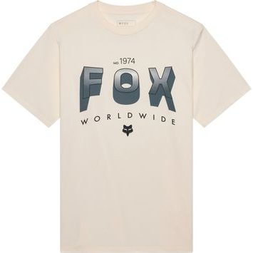 FOX Block 195 Orig Ss Tee Off White