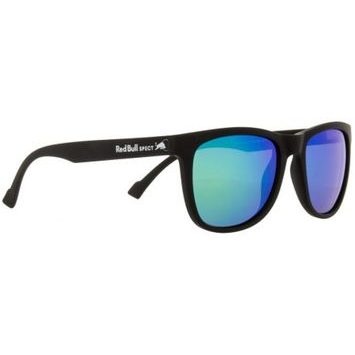 RED BULL SPECT LAKE, matt black rubber, smoke with green mirror