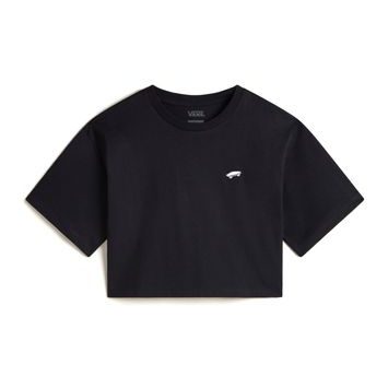 VANS W SALTON RELAX CROP SS Black