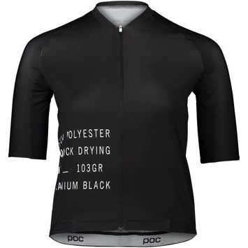 POC W's Pristine Print Jersey Uranium Black