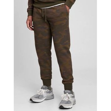 GAP 804257-01 Tepláky logo GAP army Hnědá