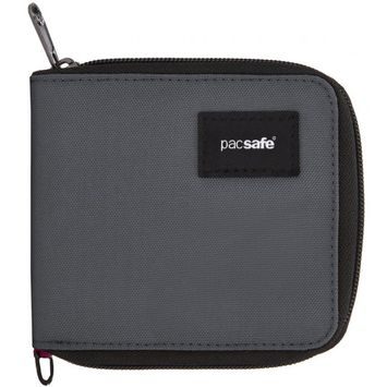 PACSAFE RFIDSAFE ZIP AROUND WALLET slate
