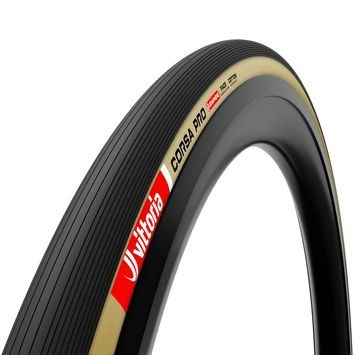 VITTORIA Corsa Pro 26-700 Tube Type cotton tan-blk-blk G2.0