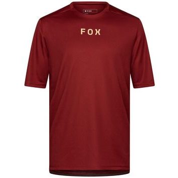 FOX Ranger Ss Jersey Wordmark Rust