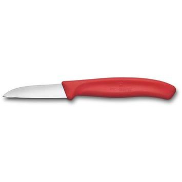 VICTORINOX Swiss Classic, paring knife, 6cm, straight, červená