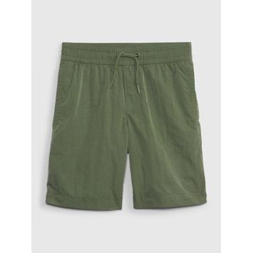 GAP 853019-01 Dětské kraťasy s pružným pasem Zelená