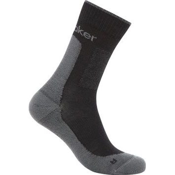 ICEBREAKER M Mer Hike+ Medium Crew BLACK/OBSIDIAN