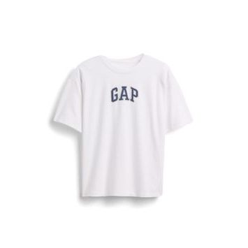 GAP Dětské tričko s logem Bílá