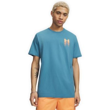 UNDER ARMOUR M BLUR LOGO SS-BLU