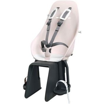 URBAN IKI Dětská sedačka na kolo s adaptérem na nosič zadní Sakura Růžová/Shinju Bílá