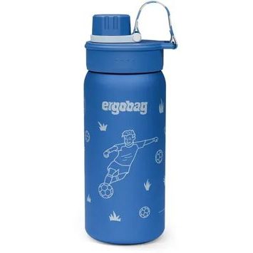 ERGOBAG Stainless Steel Bottle 500 ml - Soccer